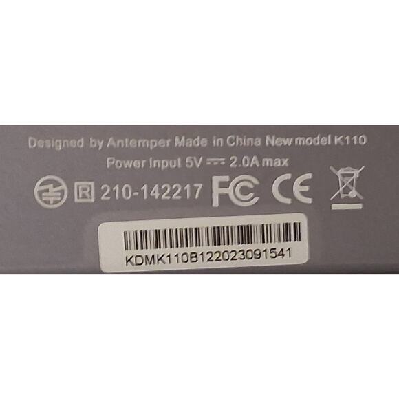 Antemper Tablet 10.1'' (Model K118) New Open Box Tested Works W/Accessories - Picture 8 of 8